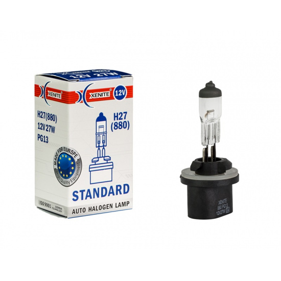 Лампа галоген Xenite Standart 880/H27 12V (PG13) упаковка 1шт. - 1